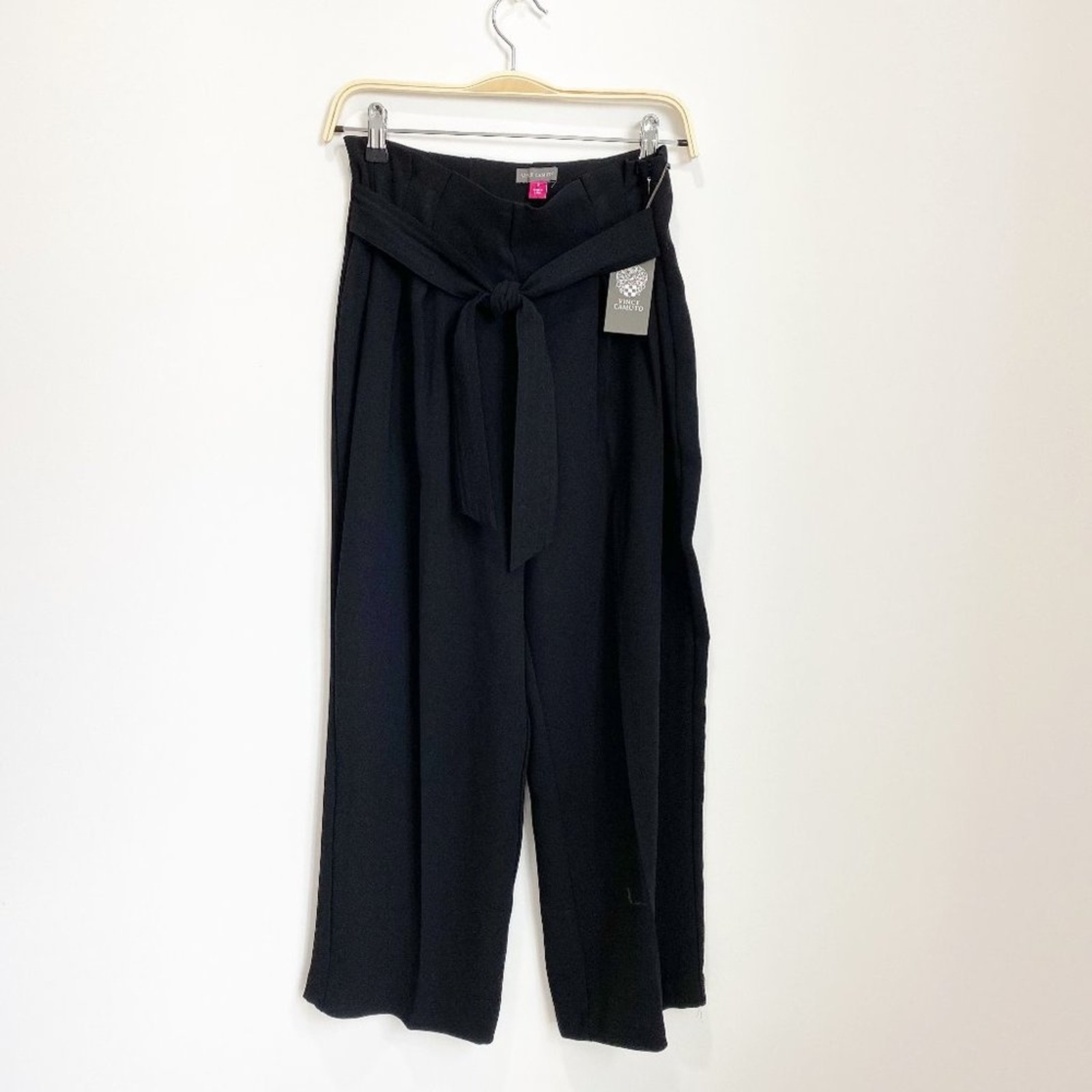New Vince Camuto Black Wide Leg Pants Size 0